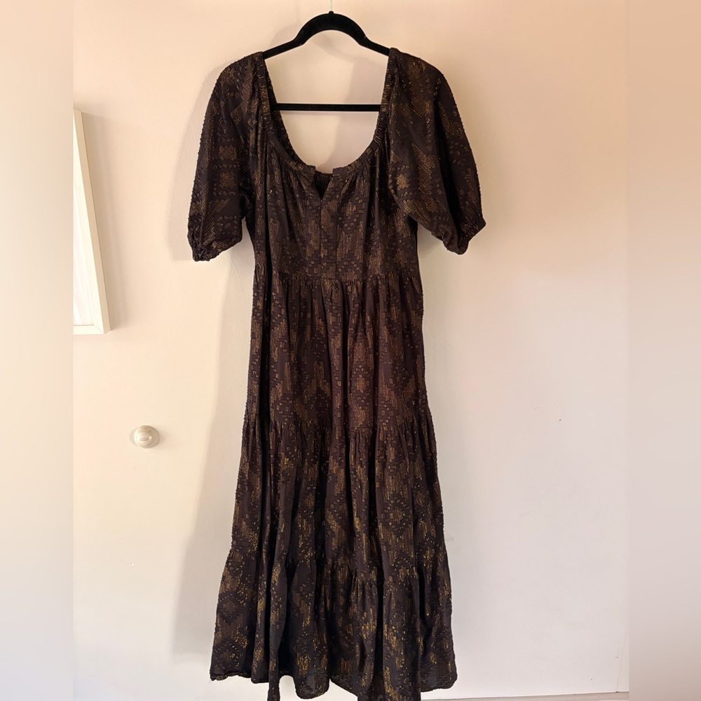 The Roberta Roller Rabbit Zara Cotton Lurex dress